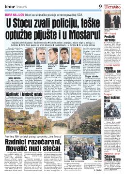 U Stocu zvali policiju, teške optužbe pljušte i u Mostaru! 