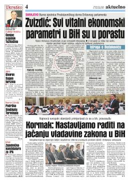 Zvizdić: Svi vitalni ekonomski parametri u BiH su u porastu
